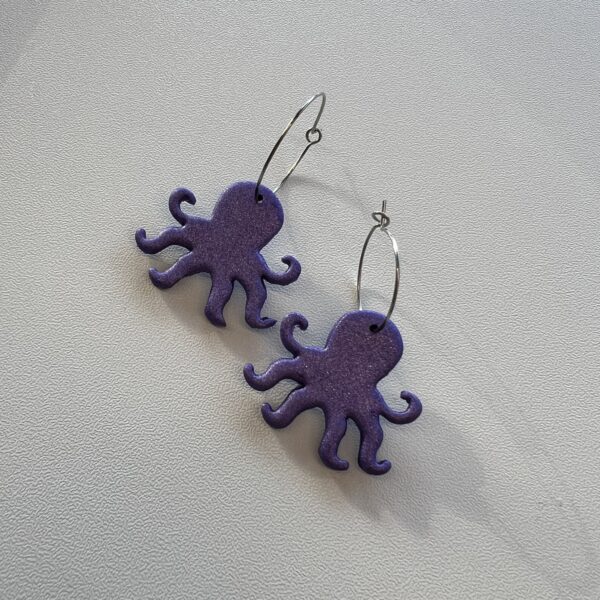 Pulpo metalizado