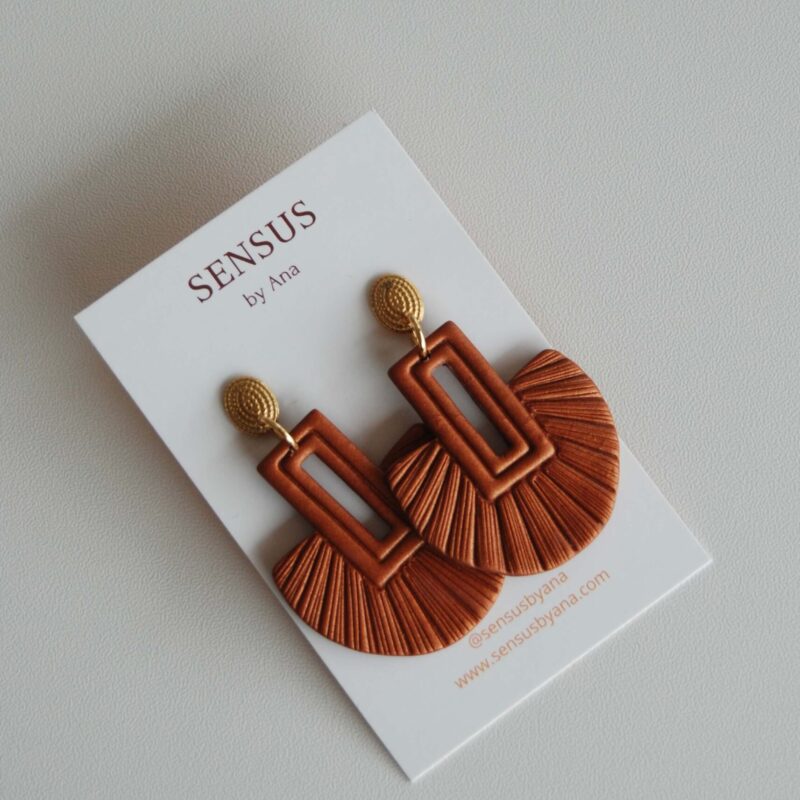 Kuzco marrón metalizado