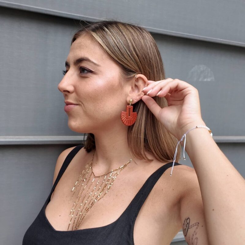 Kuzco rojo metalizado