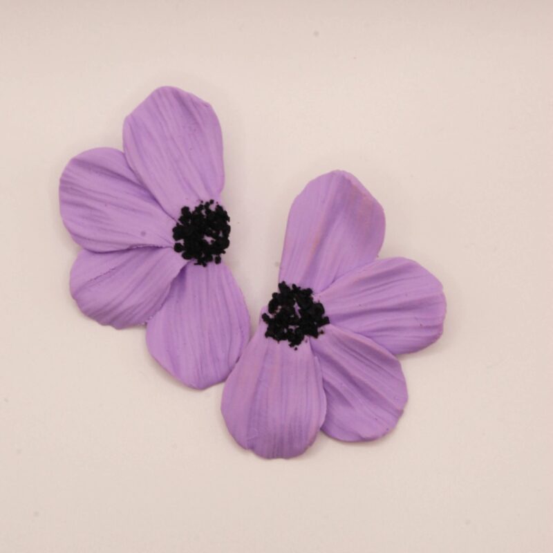 Media flor pétalos LILA