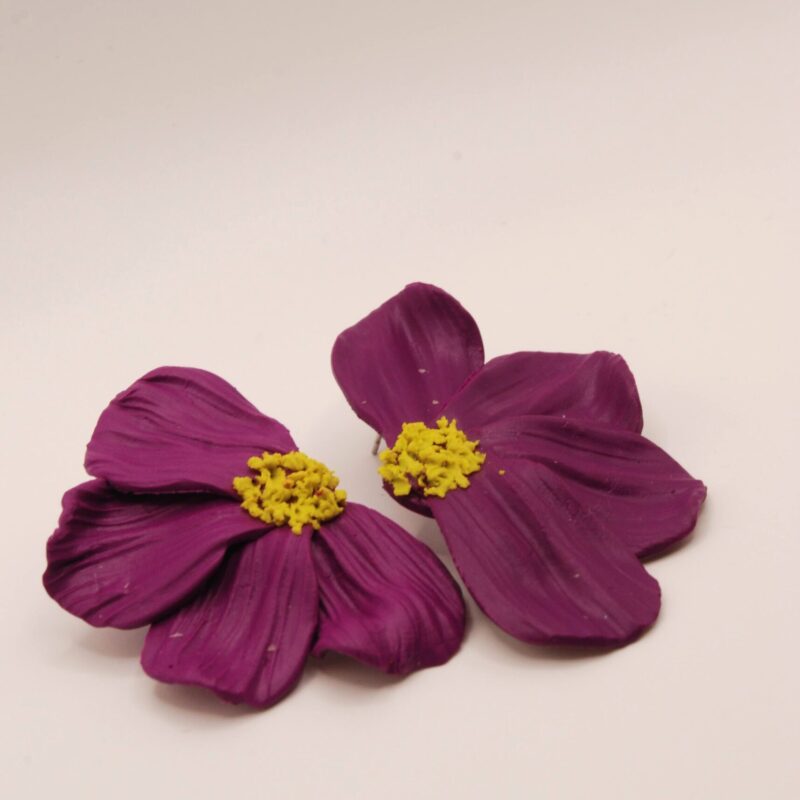 Media flor pétalos MORADO