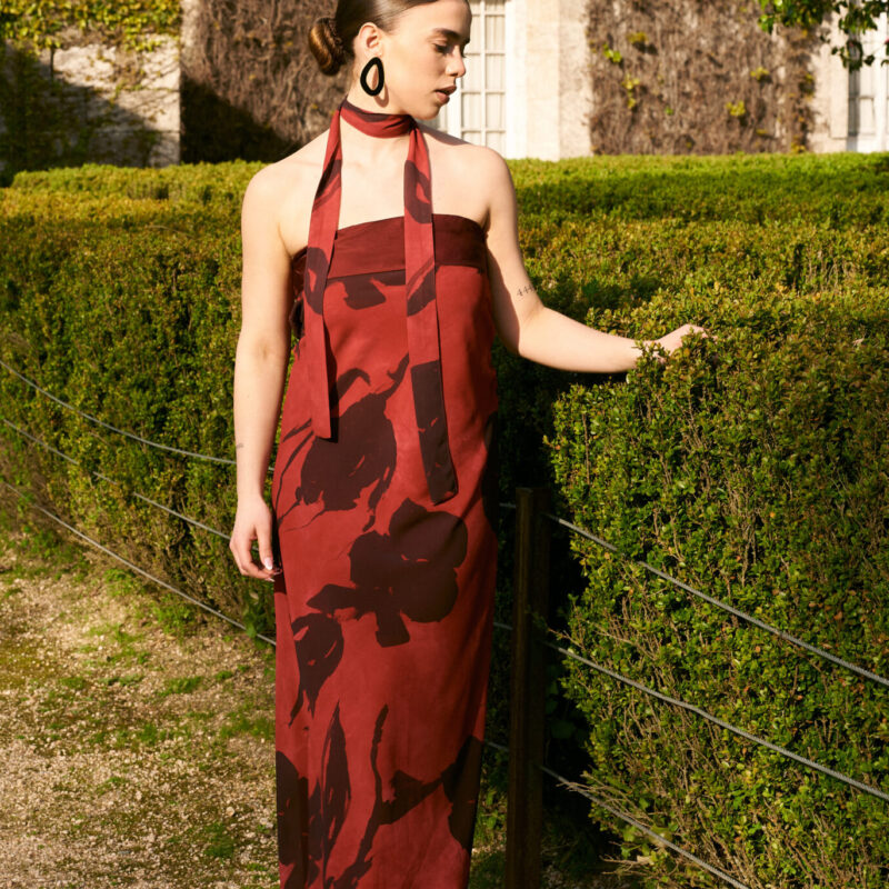 Vestido palabra de honor