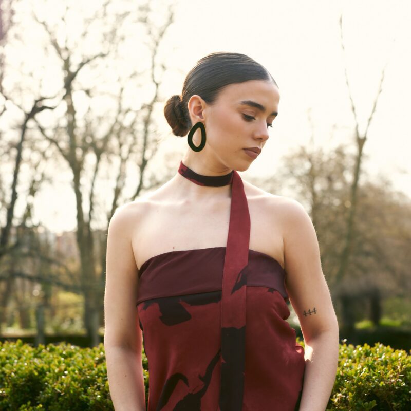 Vestido palabra de honor