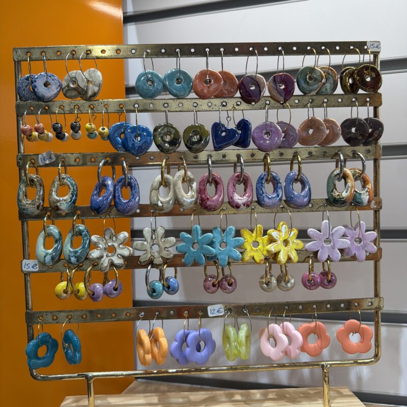 Pendientes cerámica
